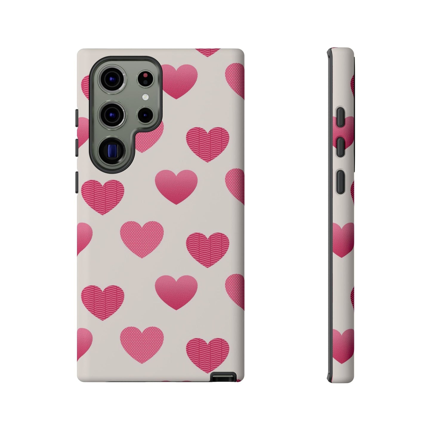 Textured Hearts Samsung Galaxy Case - BOGO Cases