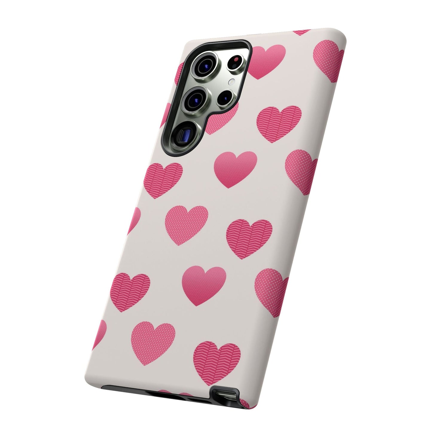 Textured Hearts Samsung Galaxy Case - BOGO Cases