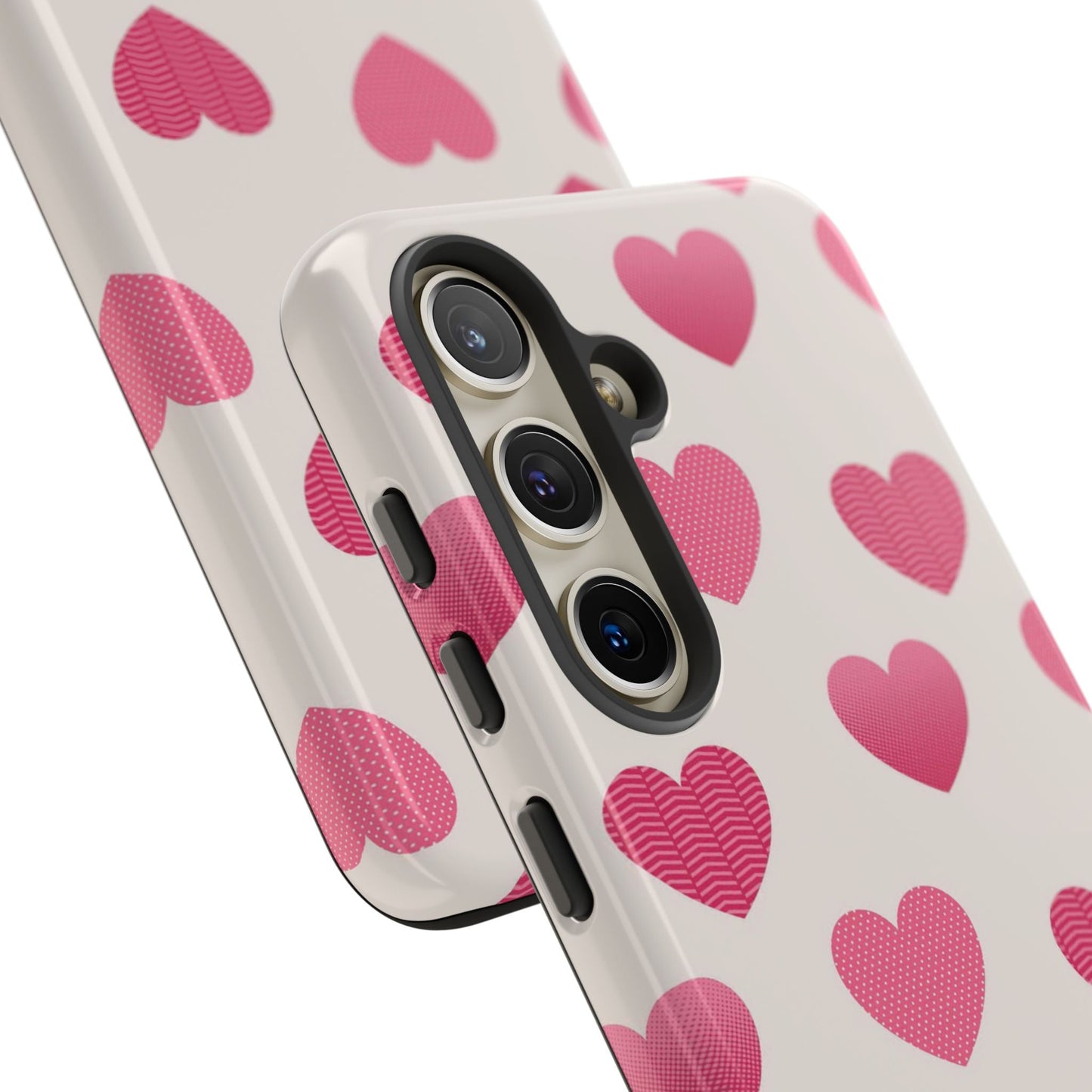 Textured Hearts Samsung Galaxy Case - BOGO Cases