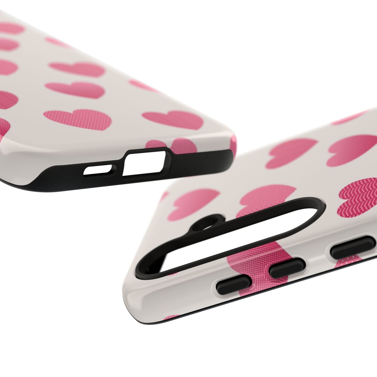 Textured Hearts Samsung Galaxy Case - BOGO Cases