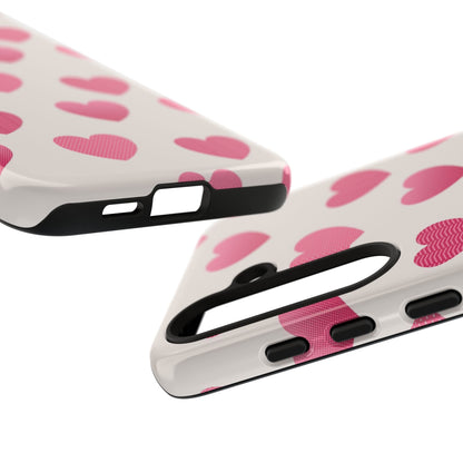 Textured Hearts Samsung Galaxy Case - BOGO Cases