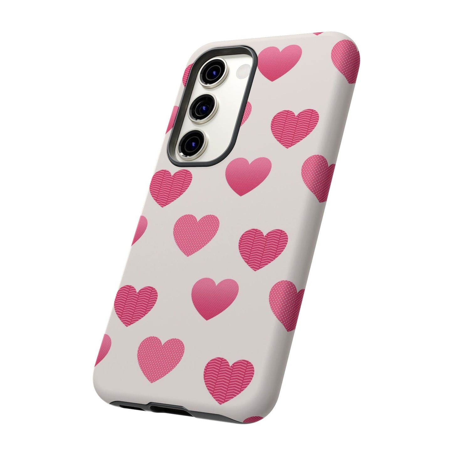 Textured Hearts Samsung Galaxy Case - BOGO Cases