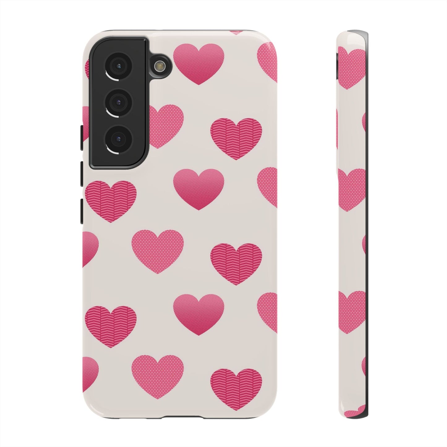 Textured Hearts Samsung Galaxy Case - BOGO Cases