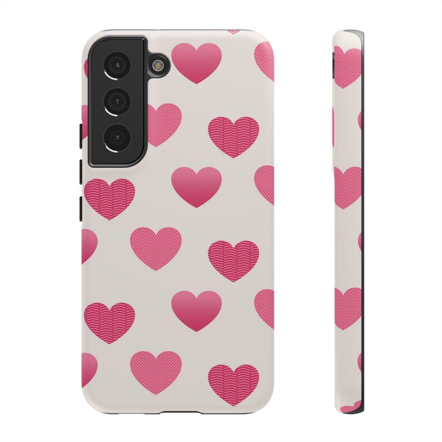 Textured Hearts Samsung Galaxy Case - BOGO Cases