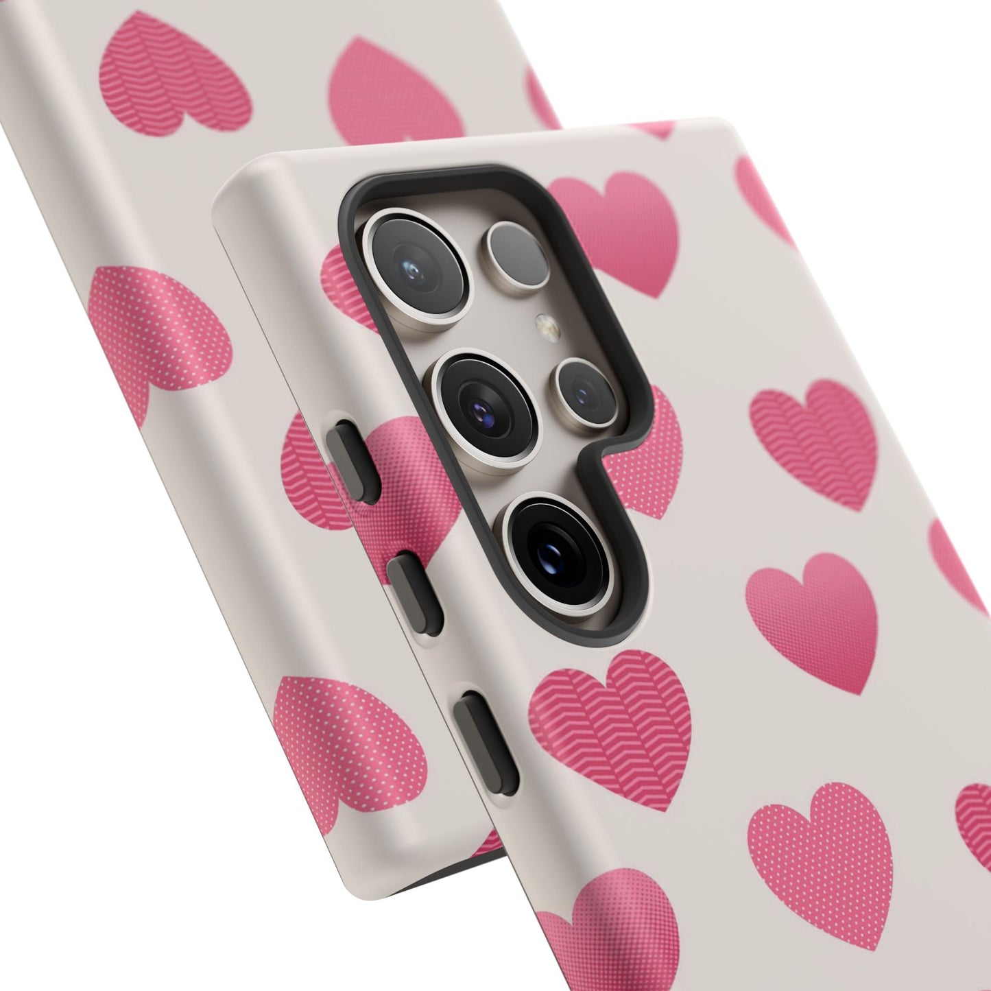 Textured Hearts Samsung Galaxy Case - BOGO Cases