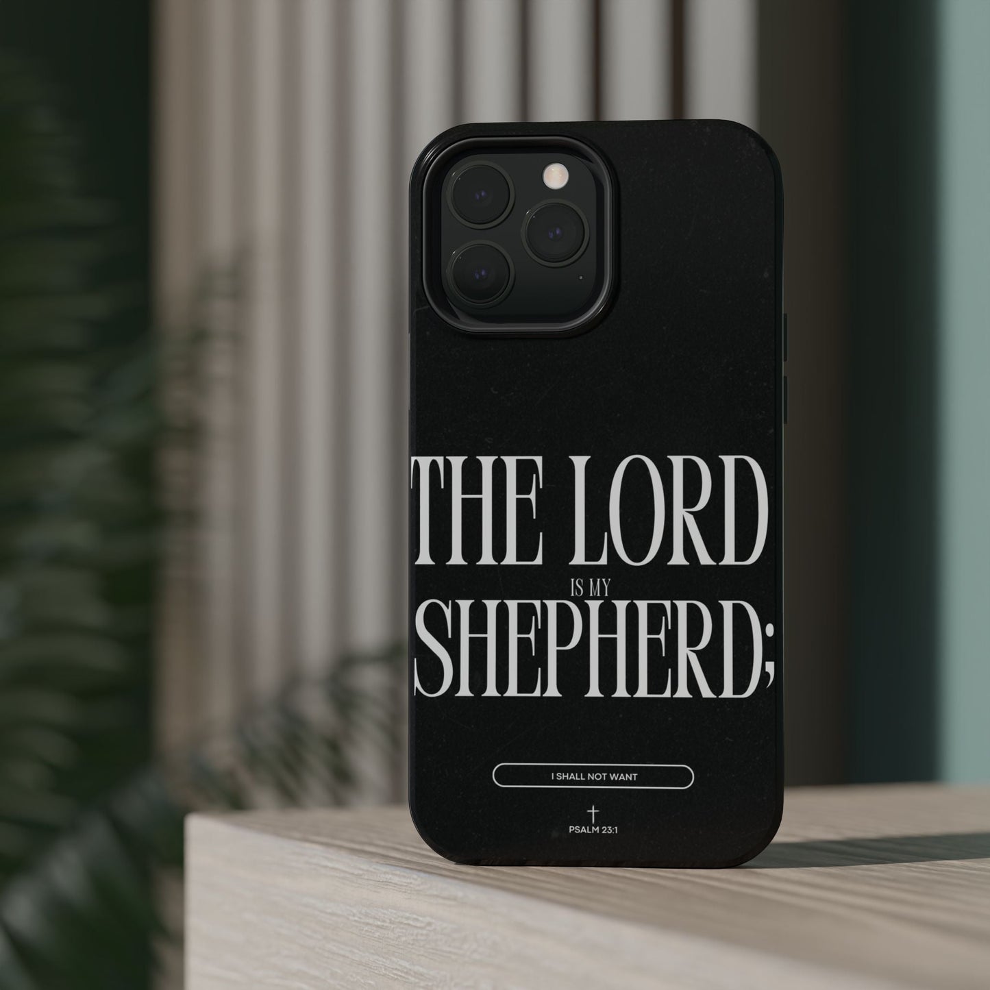 The Lord Is My Shepherd – Psalm 23:1 MagSafe iPhone Case - BOGO Cases