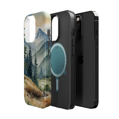 Tranquil Mountain Escape - MagSafe iPhone Case - BOGO Cases