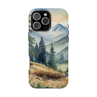 Tranquil Mountain Escape - MagSafe iPhone Case - BOGO Cases