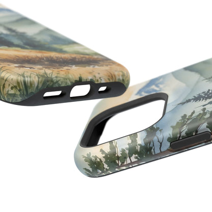 Tranquil Mountain Escape - MagSafe iPhone Case - BOGO Cases
