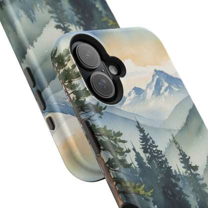 Tranquil Mountain Escape - MagSafe iPhone Case - BOGO Cases