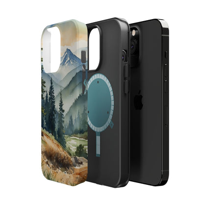 Tranquil Mountain Escape - MagSafe iPhone Case - BOGO Cases