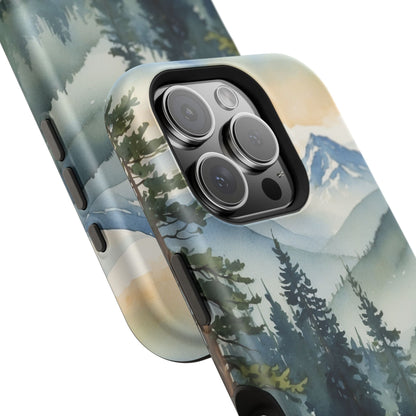 Tranquil Mountain Escape - MagSafe iPhone Case - BOGO Cases