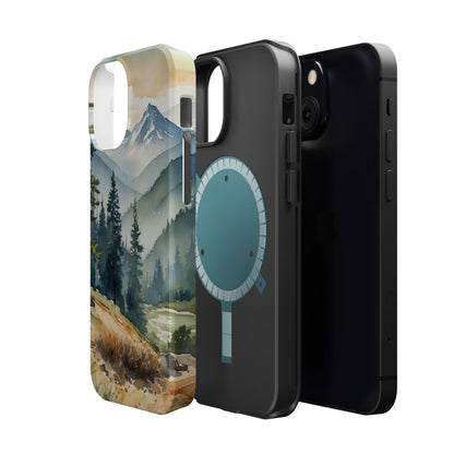 Tranquil Mountain Escape - MagSafe iPhone Case - BOGO Cases