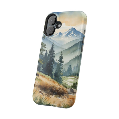 Tranquil Mountain Escape - MagSafe iPhone Case - BOGO Cases