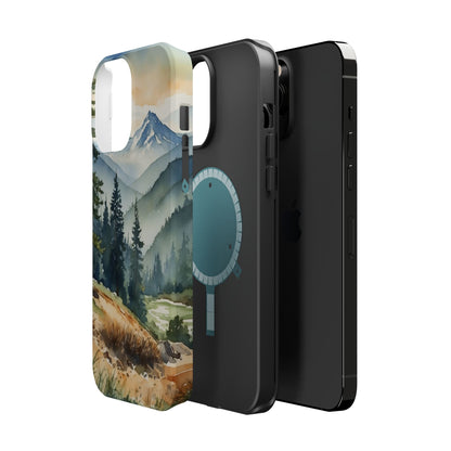 Tranquil Mountain Escape - MagSafe iPhone Case - BOGO Cases
