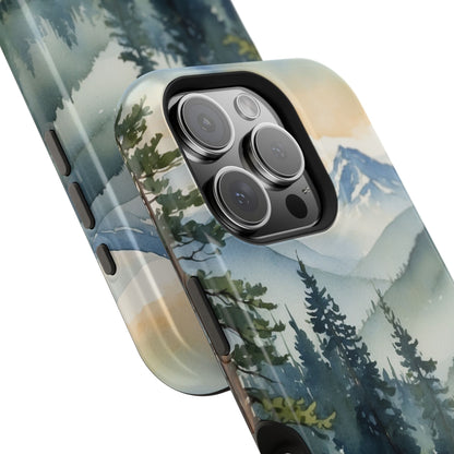 Tranquil Mountain Escape - MagSafe iPhone Case - BOGO Cases