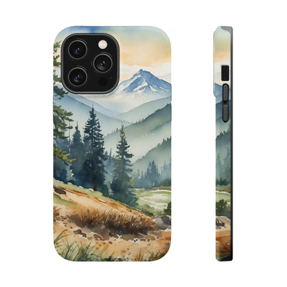 Tranquil Mountain Escape - MagSafe iPhone Case - BOGO Cases