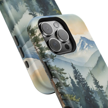 Tranquil Mountain Escape - MagSafe iPhone Case - BOGO Cases