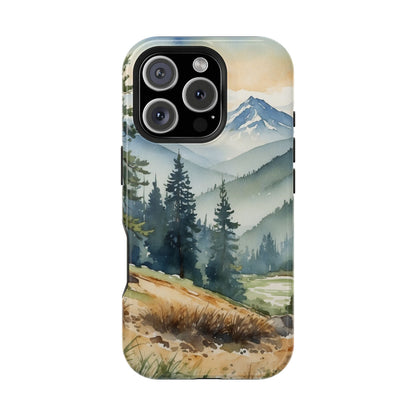 Tranquil Mountain Escape - MagSafe iPhone Case - BOGO Cases