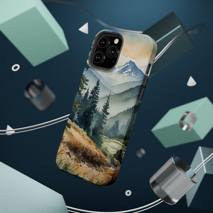 Tranquil Mountain Escape - MagSafe iPhone Case - BOGO Cases