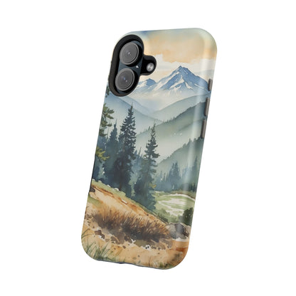 Tranquil Mountain Escape - MagSafe iPhone Case - BOGO Cases