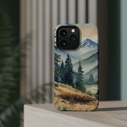 Tranquil Mountain Escape - MagSafe iPhone Case - BOGO Cases