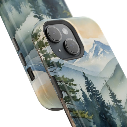 Tranquil Mountain Escape - MagSafe iPhone Case - BOGO Cases