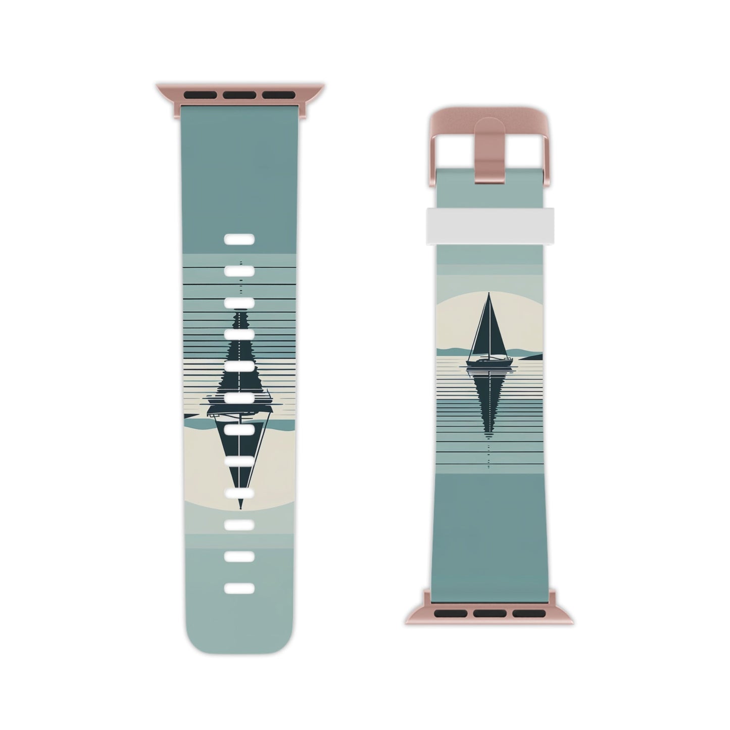 Tranquil Waters Sailboat Apple Watch Band - BOGO Cases