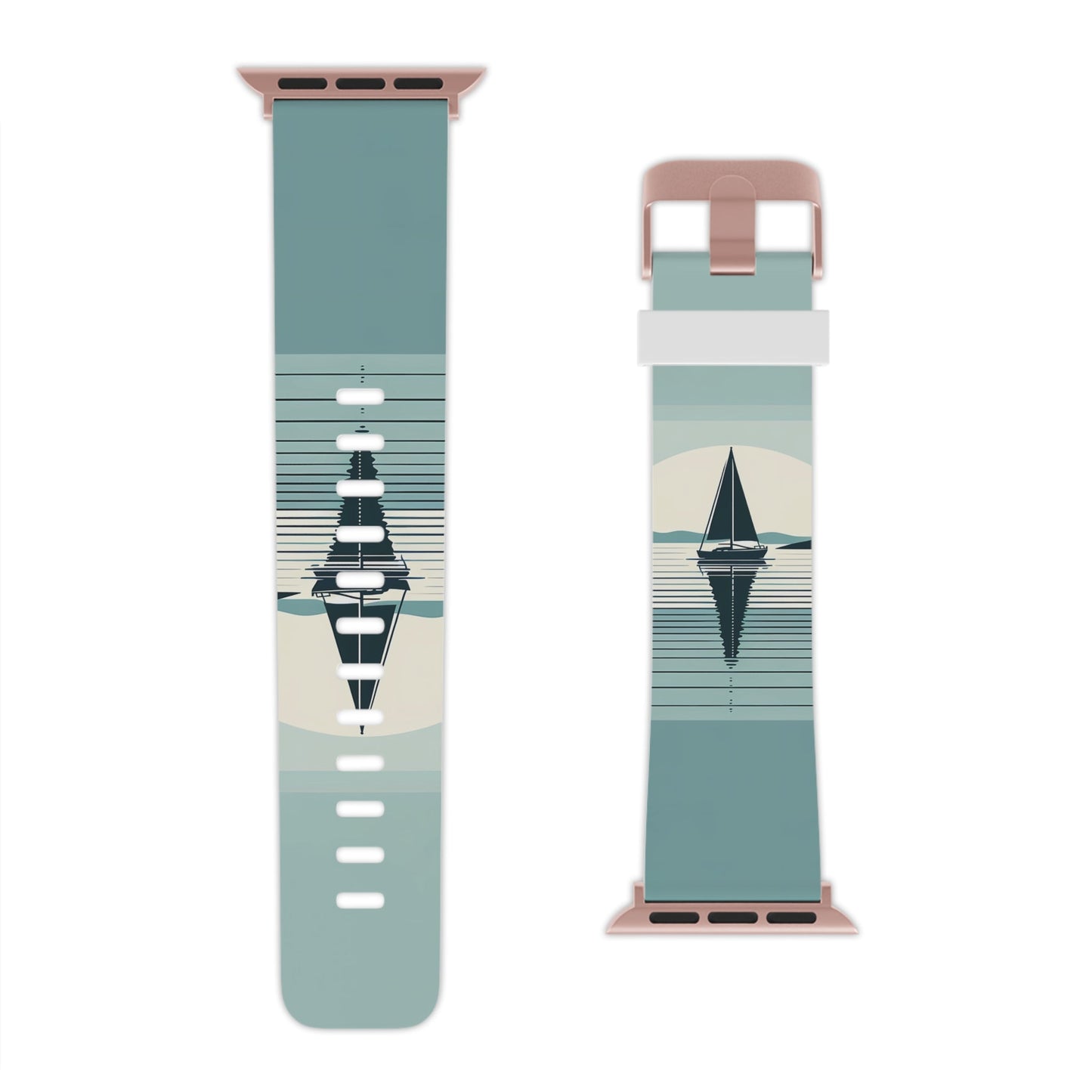 Tranquil Waters Sailboat Apple Watch Band - BOGO Cases