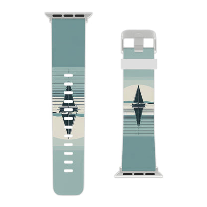 Tranquil Waters Sailboat Apple Watch Band - BOGO Cases