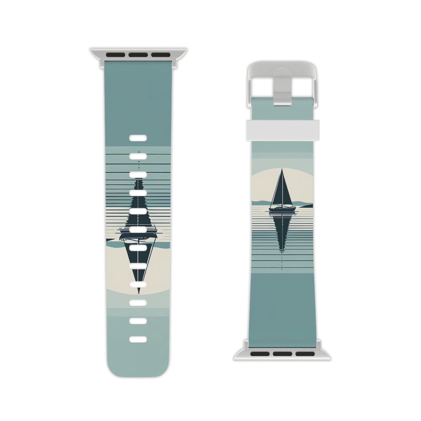 Tranquil Waters Sailboat Apple Watch Band - BOGO Cases