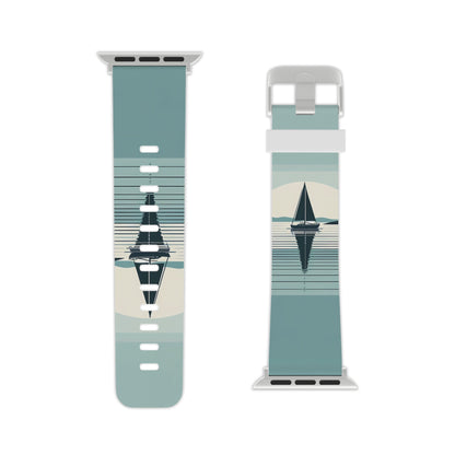 Tranquil Waters Sailboat Apple Watch Band - BOGO Cases
