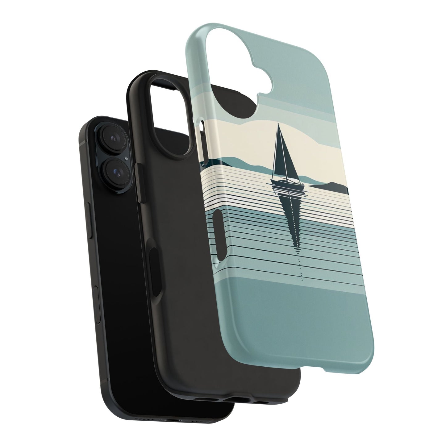 Tranquil Waters Sailboat iPhone Case - BOGO Cases