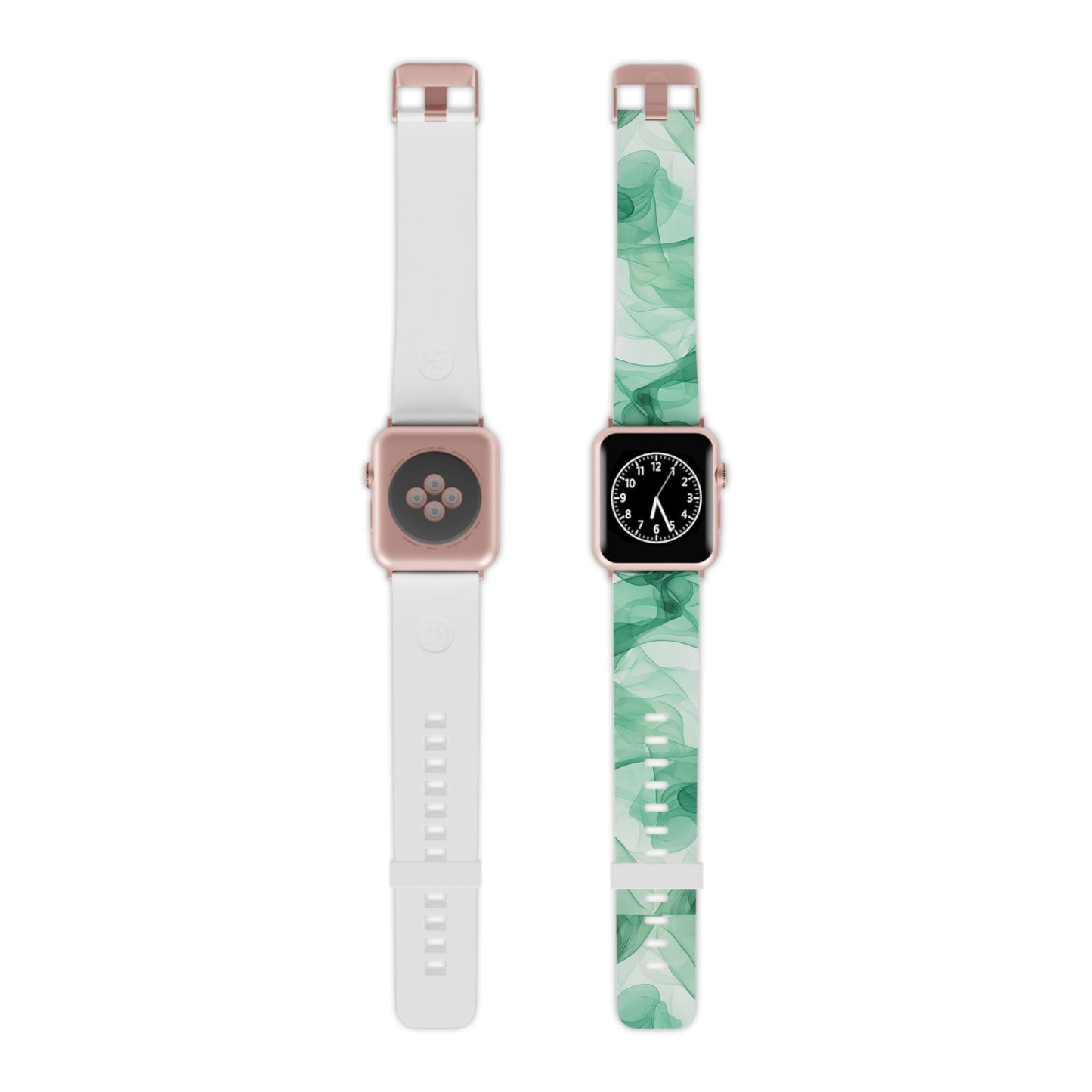 Translucent Flowing Green Fabric Apple Watch Band - BOGO Cases