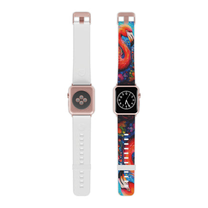 Tropical Elegance Flamingo Apple Watch Band - BOGO Cases