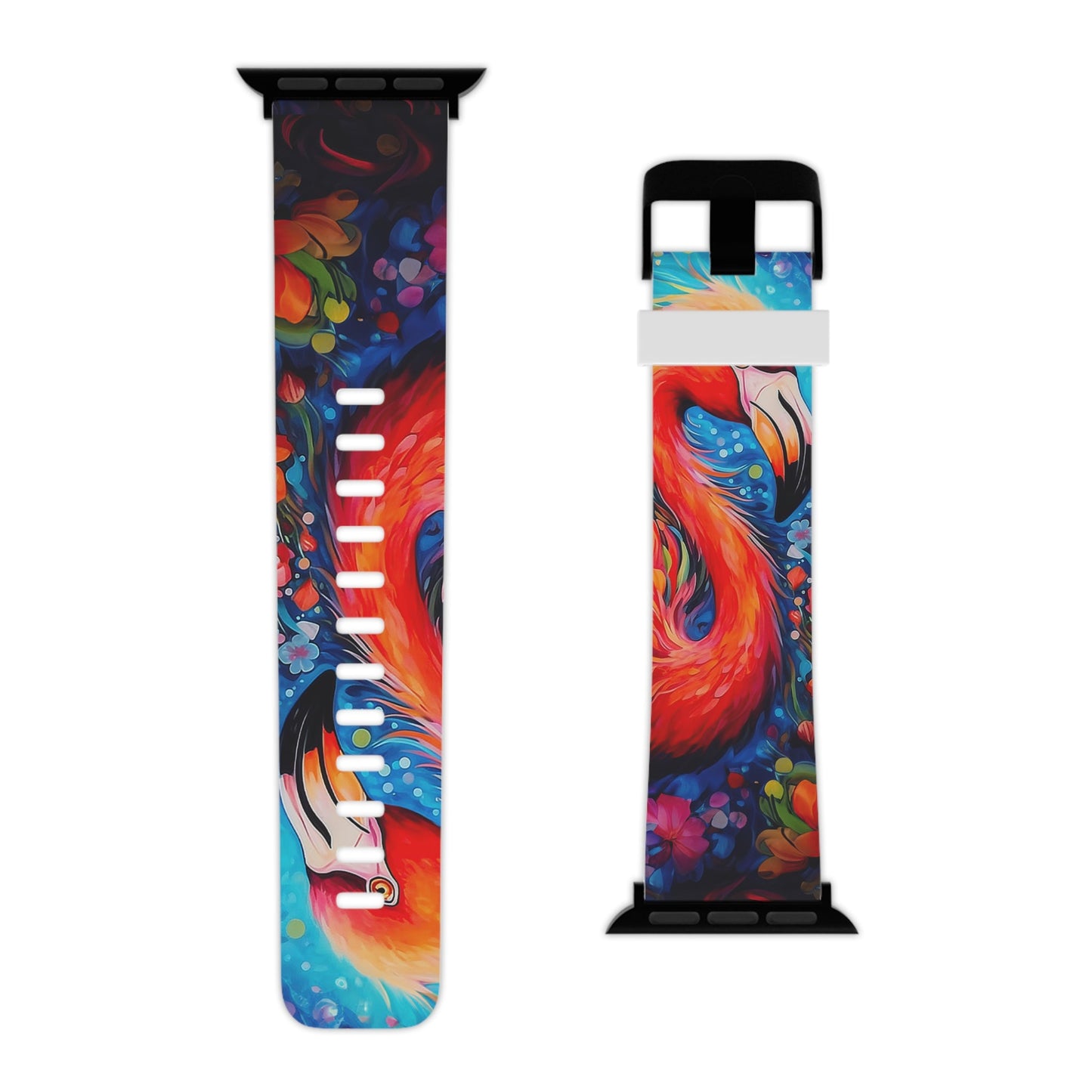 Tropical Elegance Flamingo Apple Watch Band - BOGO Cases