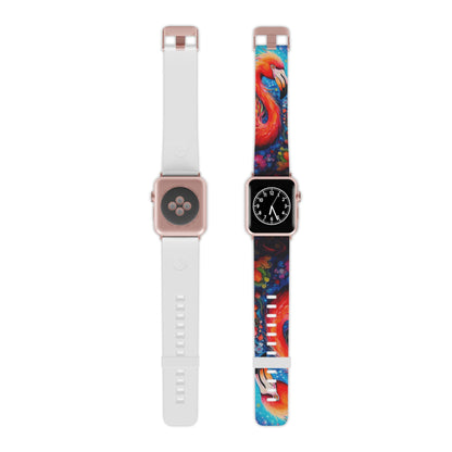 Tropical Elegance Flamingo Apple Watch Band - BOGO Cases