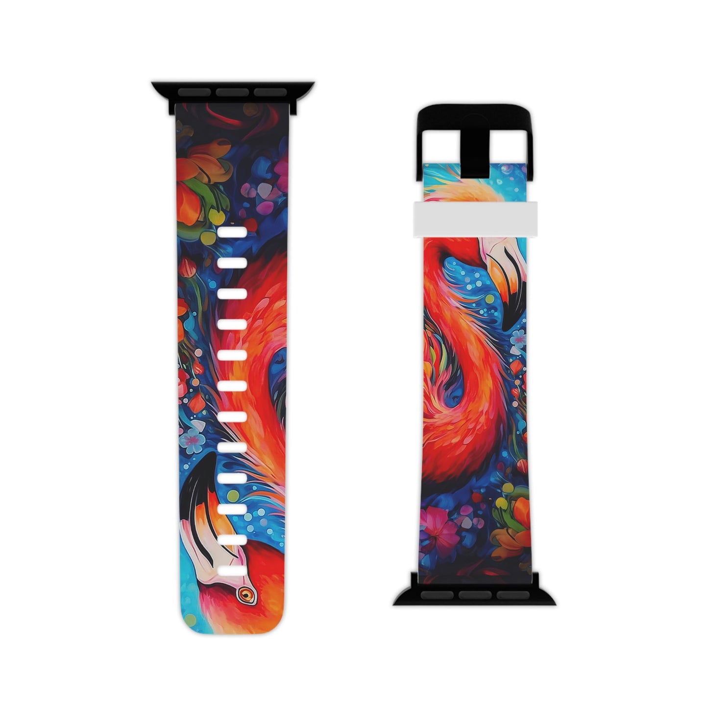 Tropical Elegance Flamingo Apple Watch Band - BOGO Cases