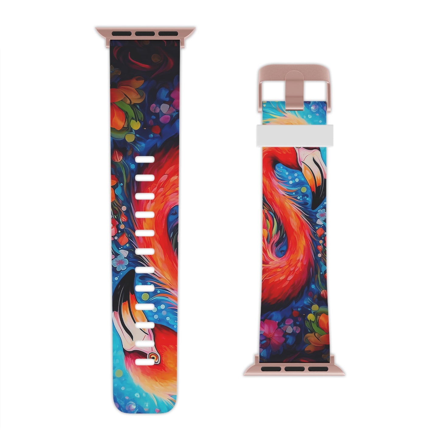 Tropical Elegance Flamingo Apple Watch Band - BOGO Cases