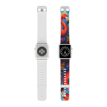 Tropical Elegance Flamingo Apple Watch Band - BOGO Cases