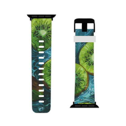 Tropical Kiwi Splash Apple Watch Band - BOGO Cases