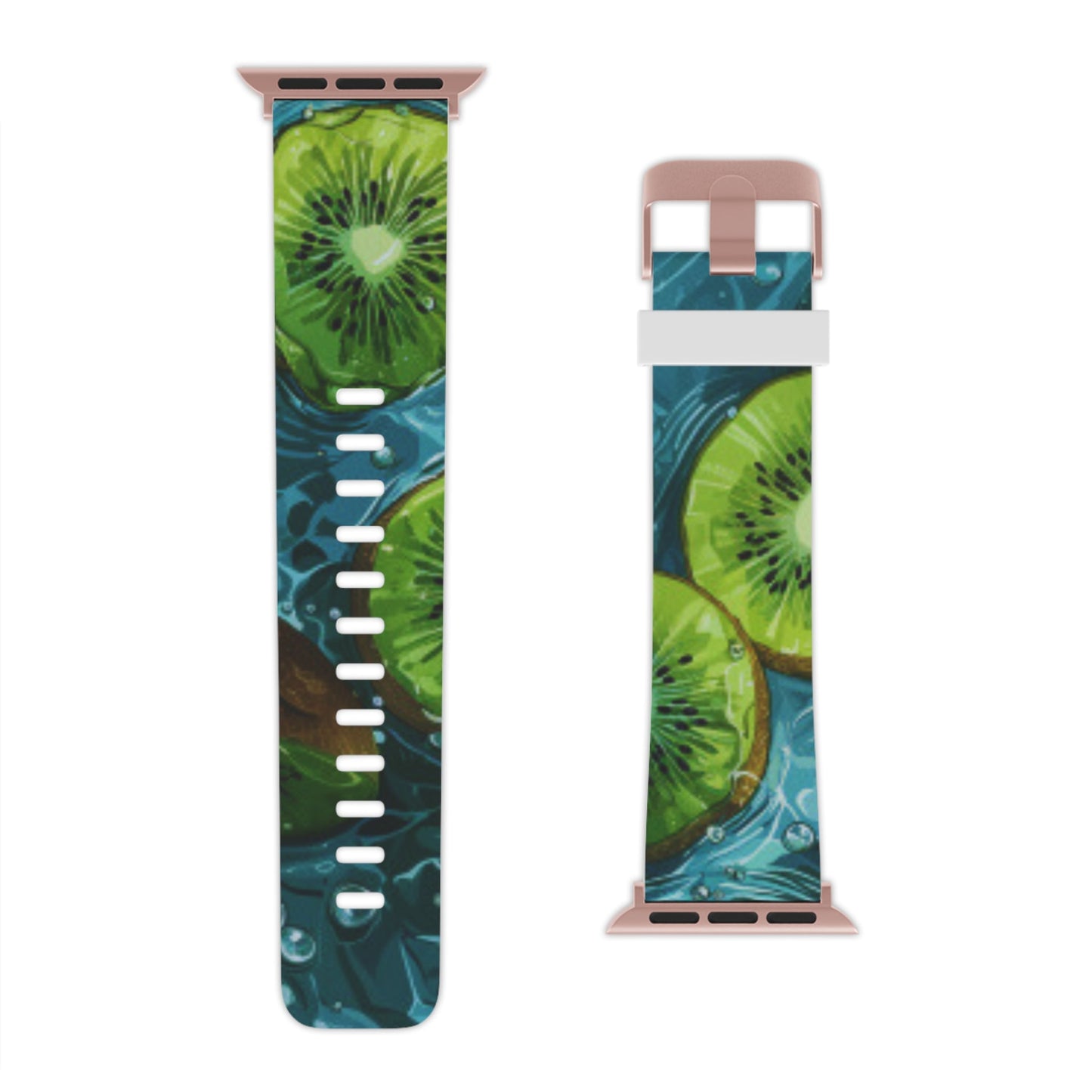 Tropical Kiwi Splash Apple Watch Band - BOGO Cases