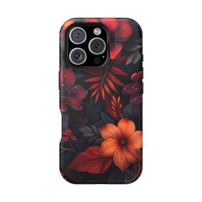 Tropical Midnight Bloom iPhone Case - BOGO Cases