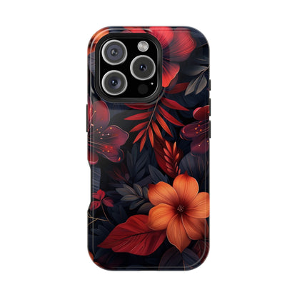 Tropical Midnight Bloom iPhone Case - BOGO Cases