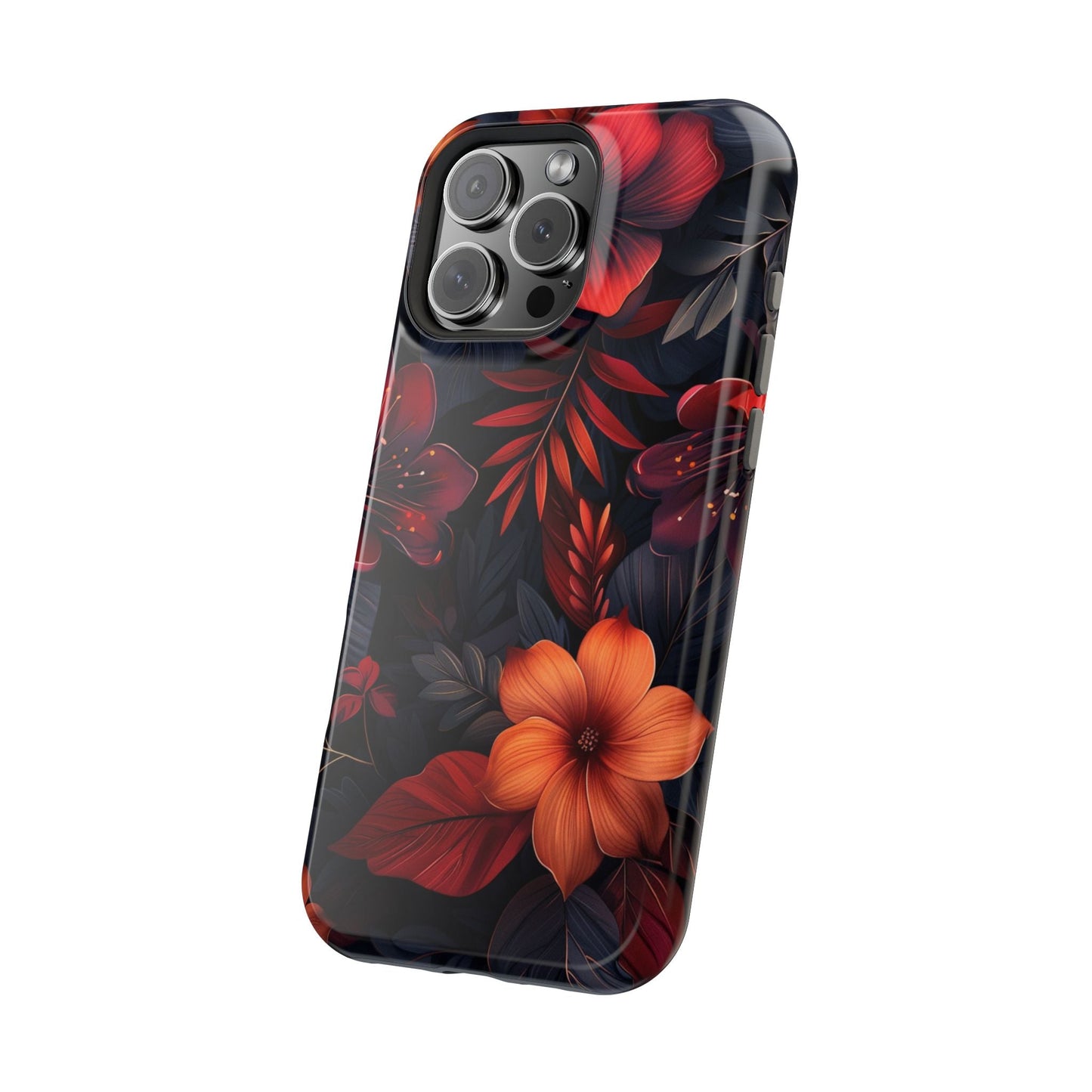 Tropical Midnight Bloom iPhone Case - BOGO Cases