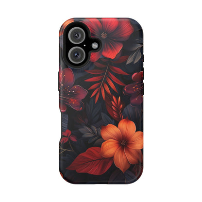 Tropical Midnight Bloom iPhone Case - BOGO Cases