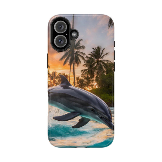 Tropical Paradise Dolphin - iPhone Series Case - BOGO Cases