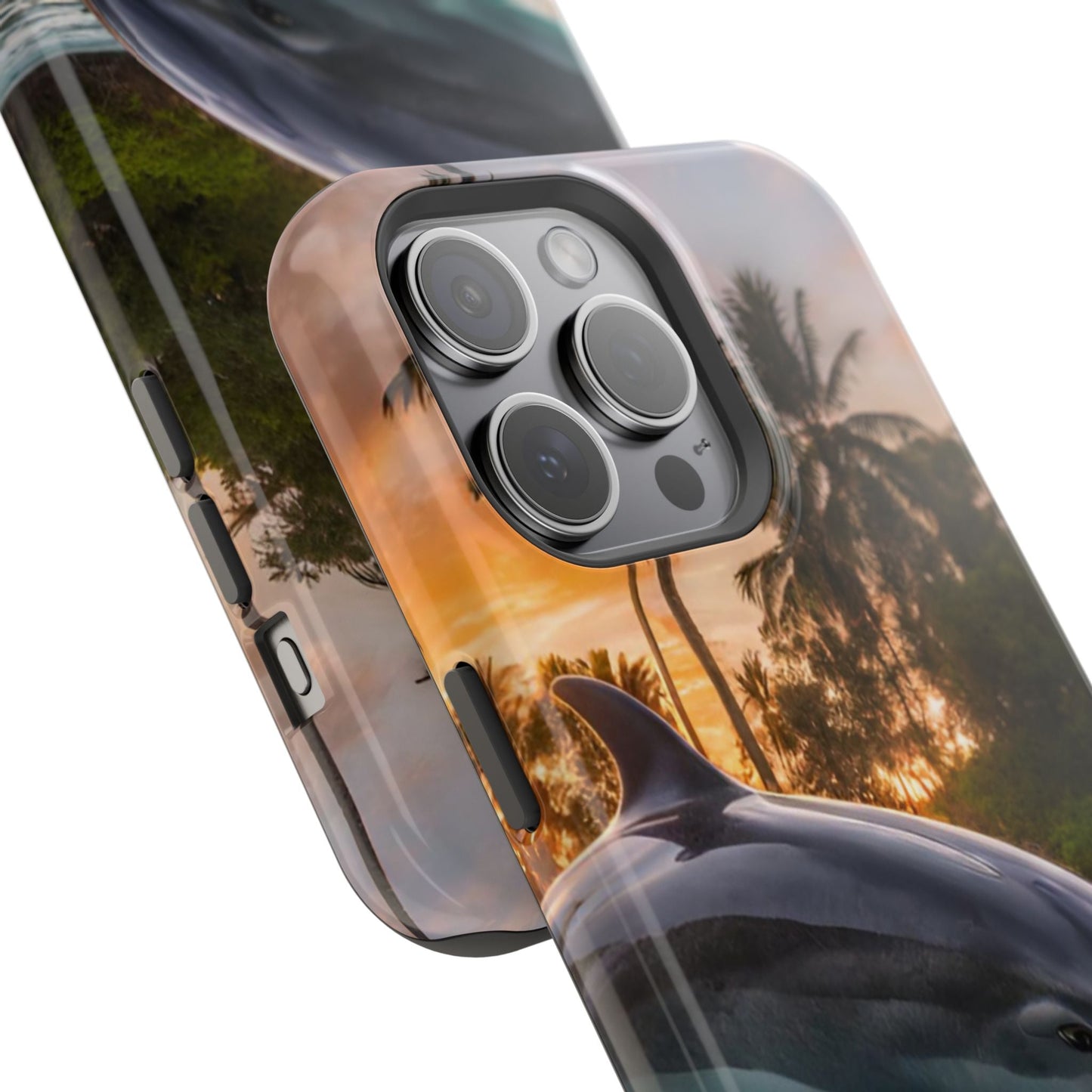Tropical Paradise Dolphin - MagSafe iPhone Case - BOGO Cases