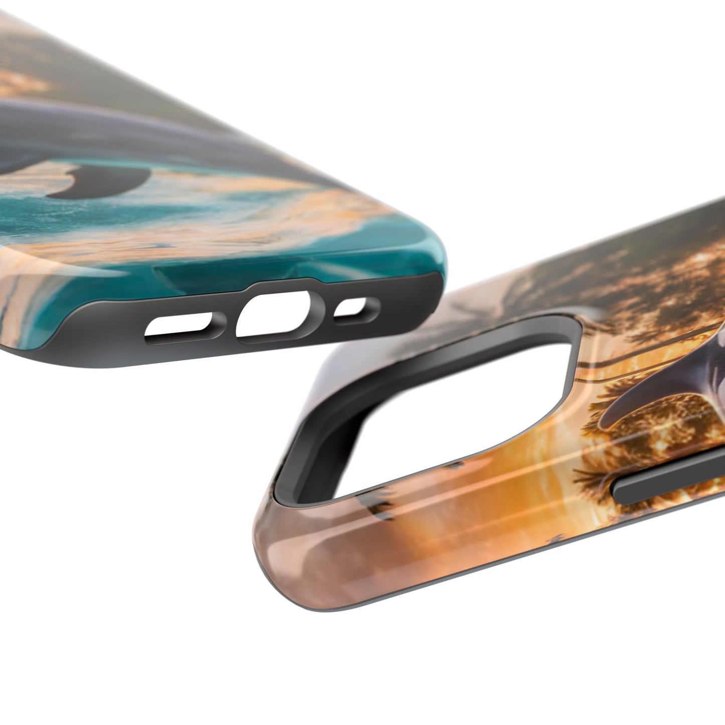 Tropical Paradise Dolphin - MagSafe iPhone Case - BOGO Cases