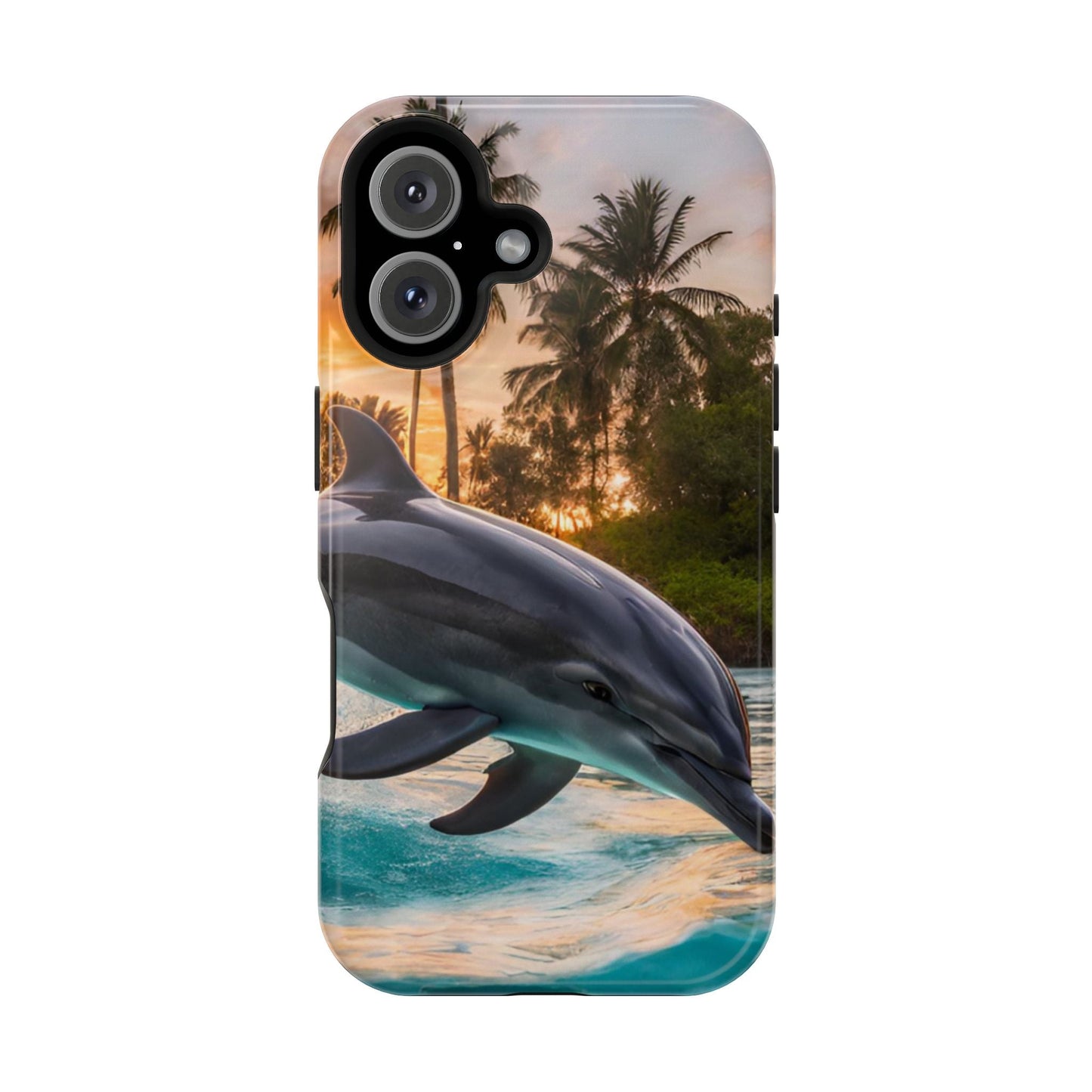 Tropical Paradise Dolphin - MagSafe iPhone Case - BOGO Cases